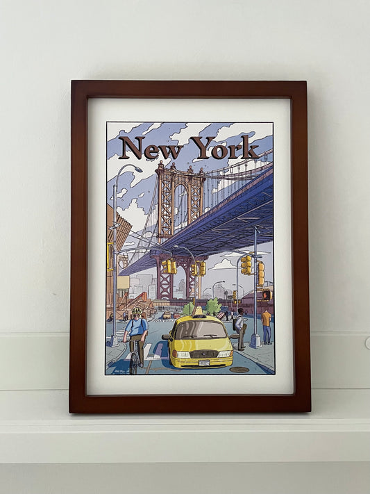 New York Art Print