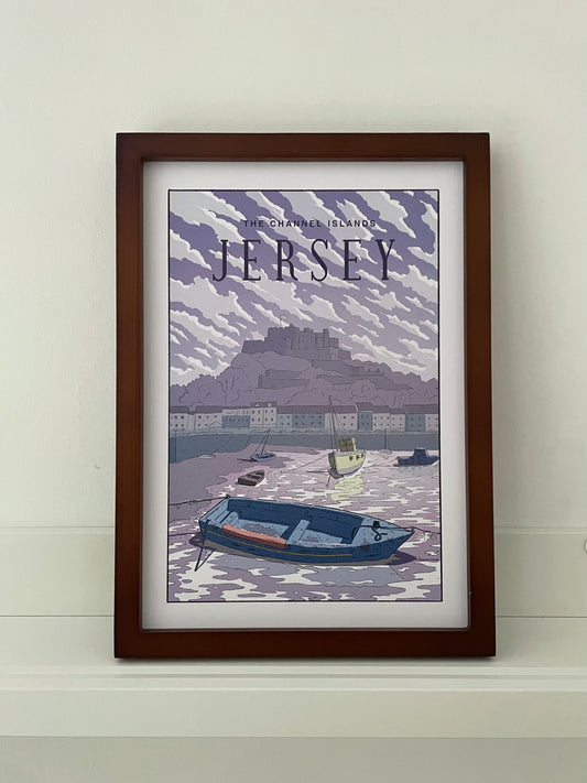 Jersey Art Print