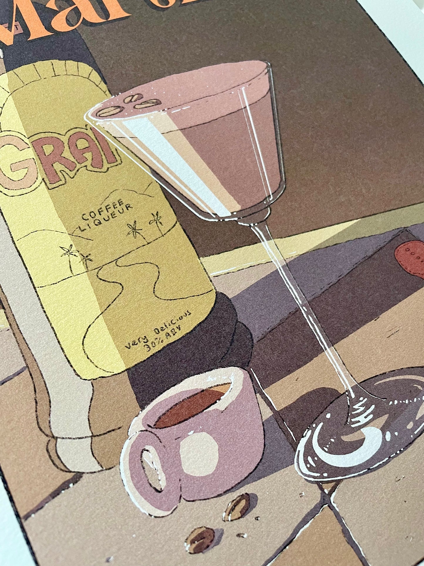 Espresso Martini Art Print