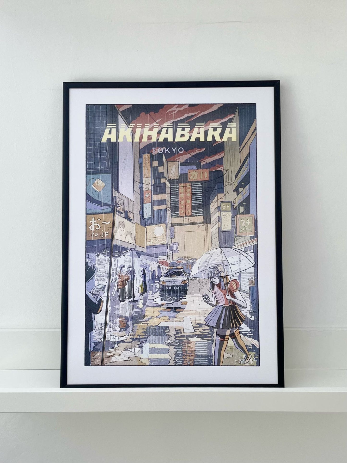 Akihabara Art Print