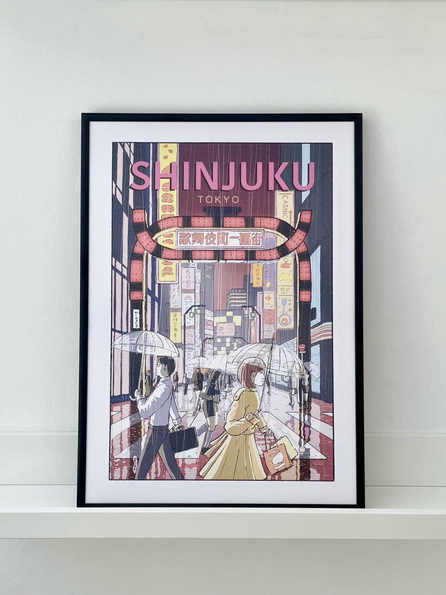 Shinjuku Art Print