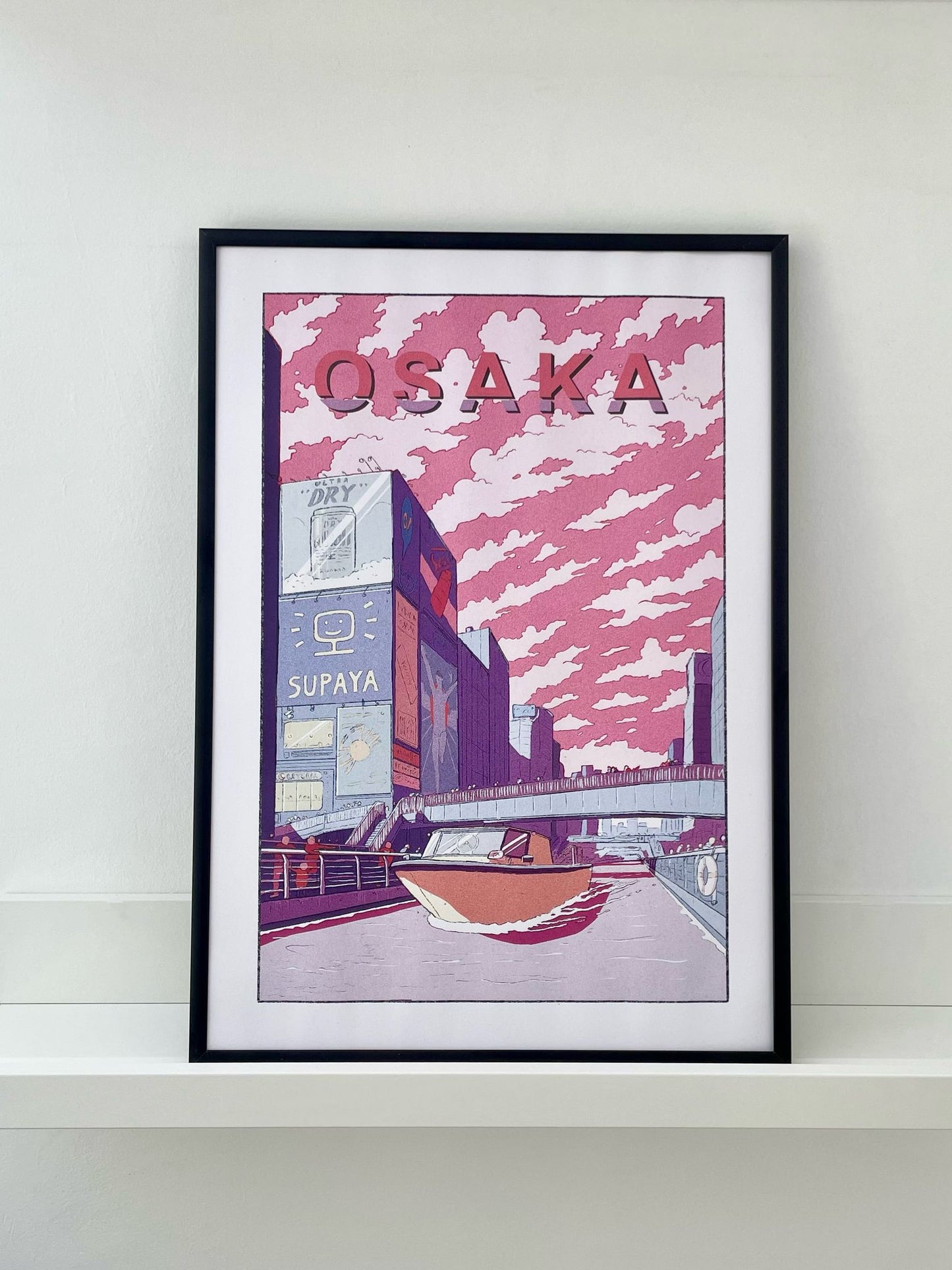 Osaka Art Print