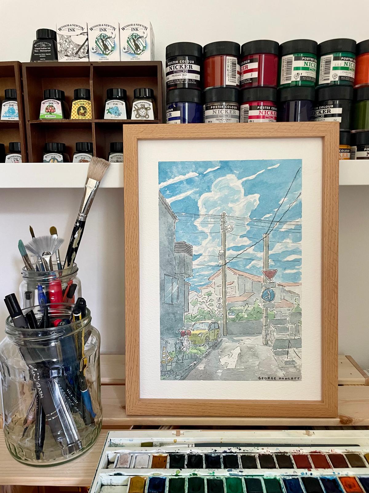 Kinjo 2024 - Original Watercolour Painting