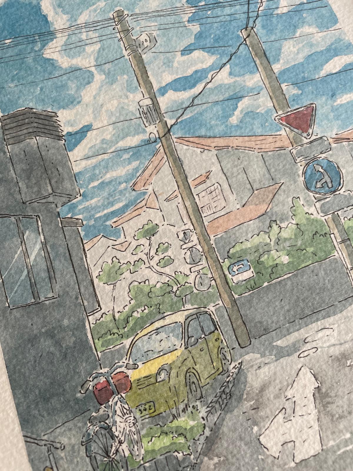 Kinjo 2024 - Original Watercolour Painting