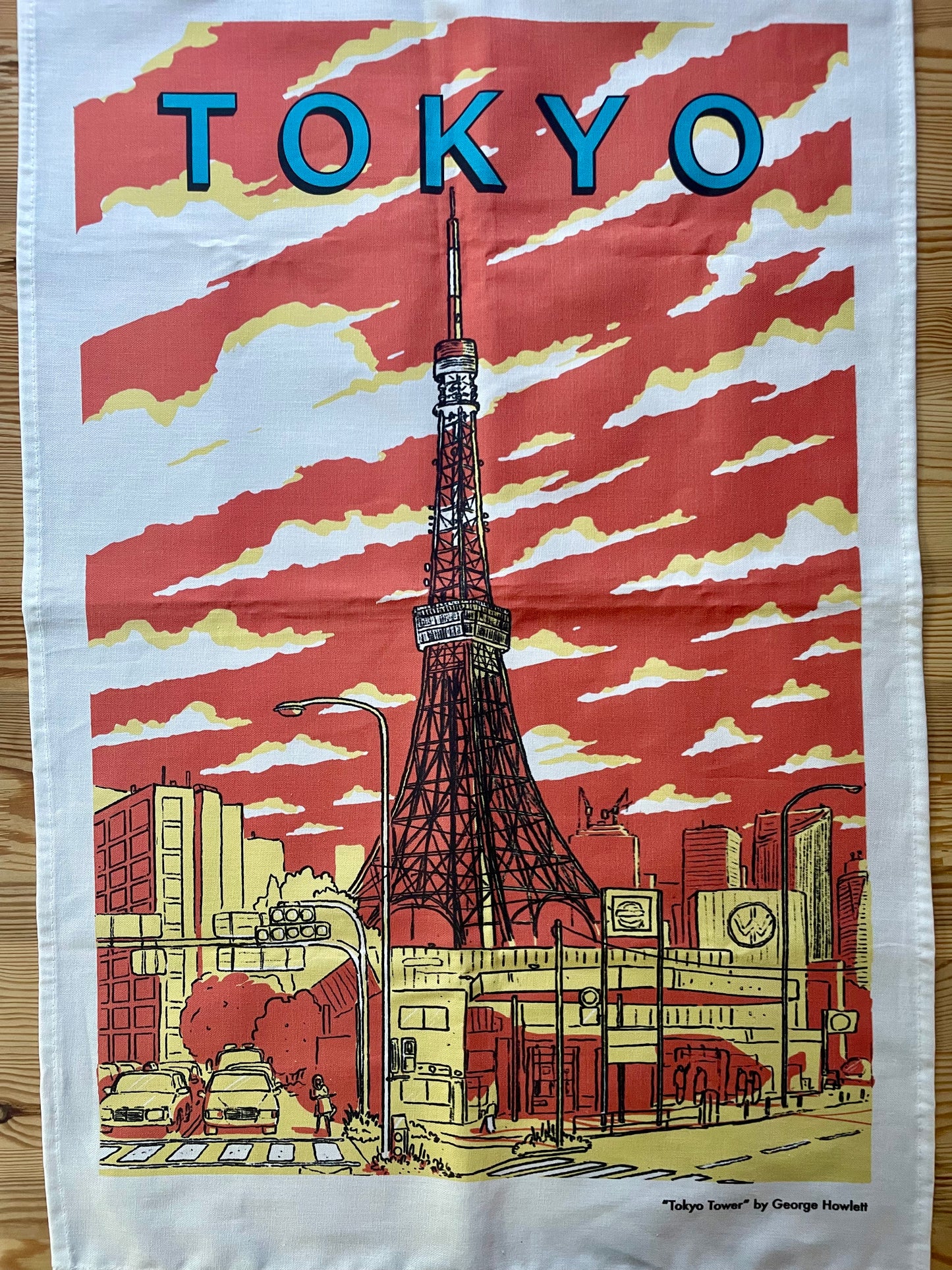 Tokyo Teatowel *Pre-order, ships in September