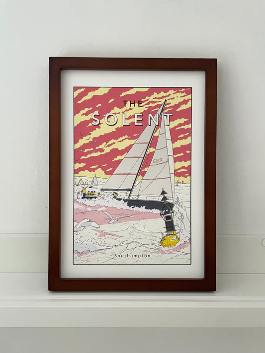 Solent Art Print