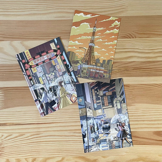 Postcard Set of 3